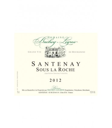 Santenay Blanc "Sous La Roche" 2012
